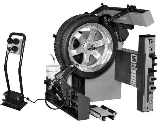 Автоматический шиномонтажный стенд SICE S 450