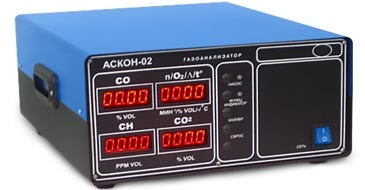Газоанализатор 2-х компонентный АСКОН 02.44 "Стандарт ПМ"